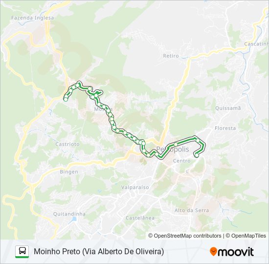 129 bus Line Map