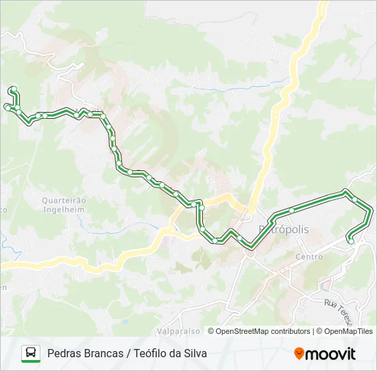 132 Bus Line Map