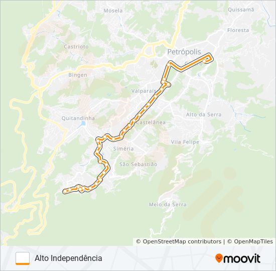 401 bus Line Map