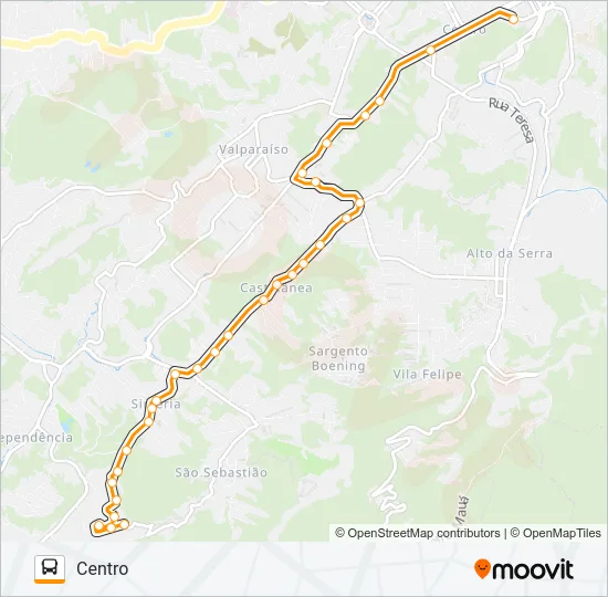 407  Line Map