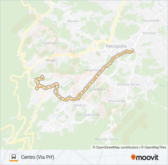 Mapa da linha 428 de 