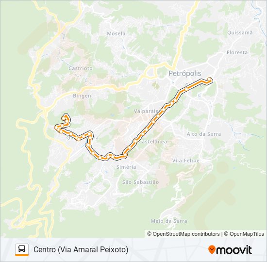 428 bus Line Map