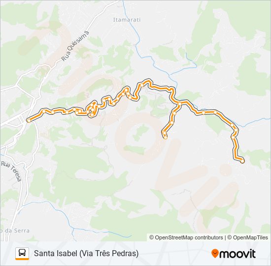 Mapa da linha 470 de 