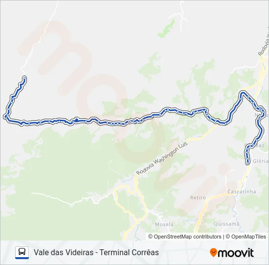 602 Bus Line Map