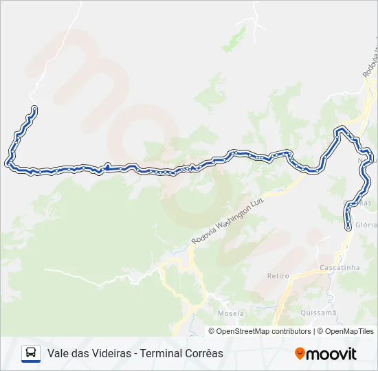 602 Bus Line Map