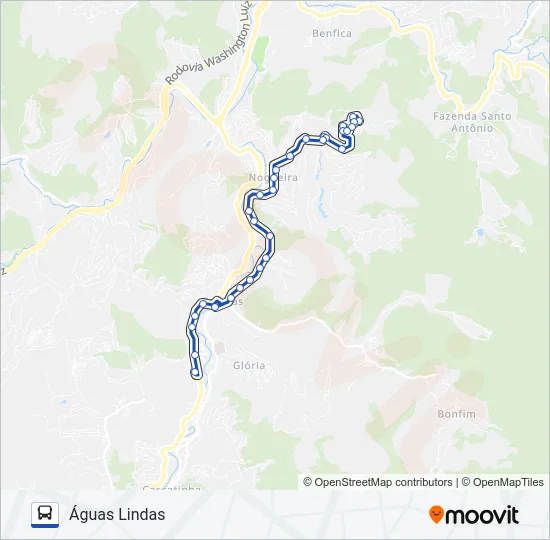 603 Bus Line Map