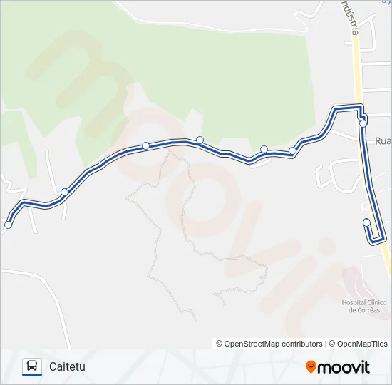 607 Bus Line Map