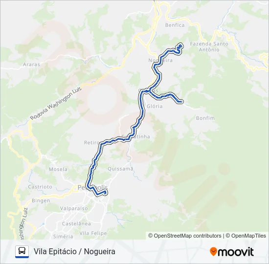 698 Bus Line Map