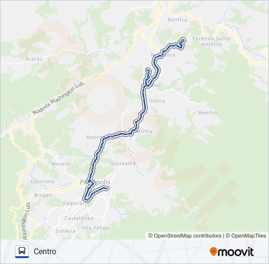 698 bus Line Map