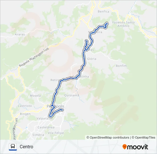 698 Bus Line Map