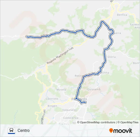699 Bus Line Map