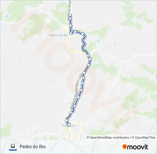 701 Bus Line Map