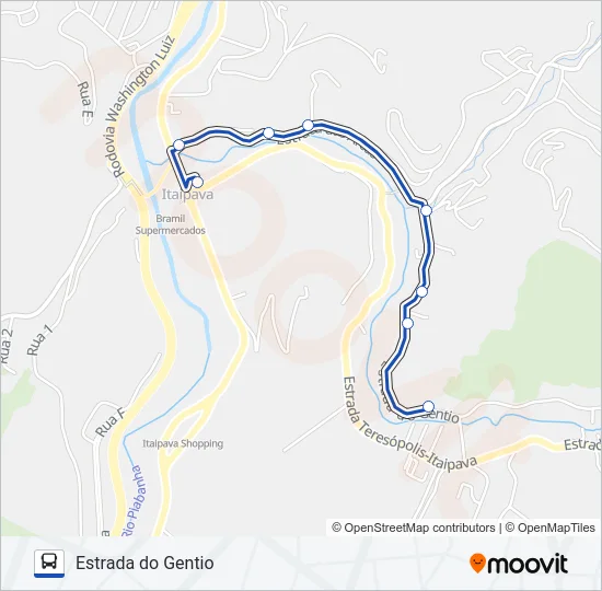 706 Bus Line Map