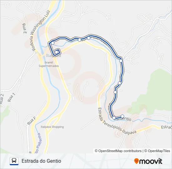 706 Bus Line Map