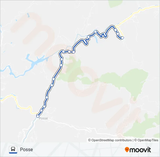 712 Bus Line Map