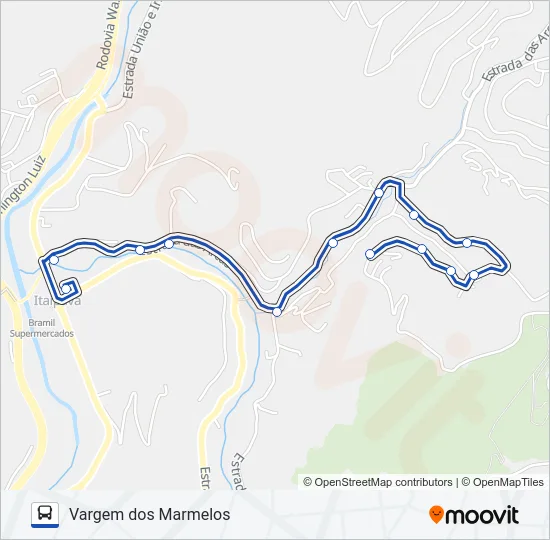 716 Bus Line Map