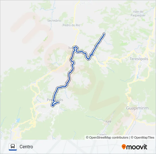 720 Bus Line Map