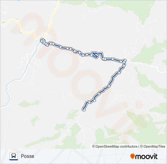 728 bus Line Map