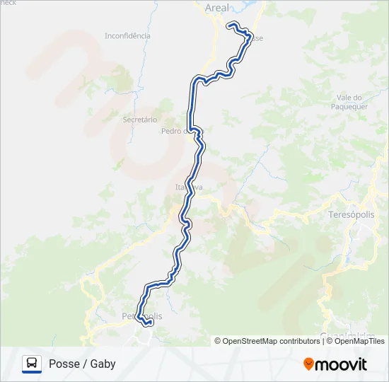 70 (EXECUTIVO) Bus Line Map
