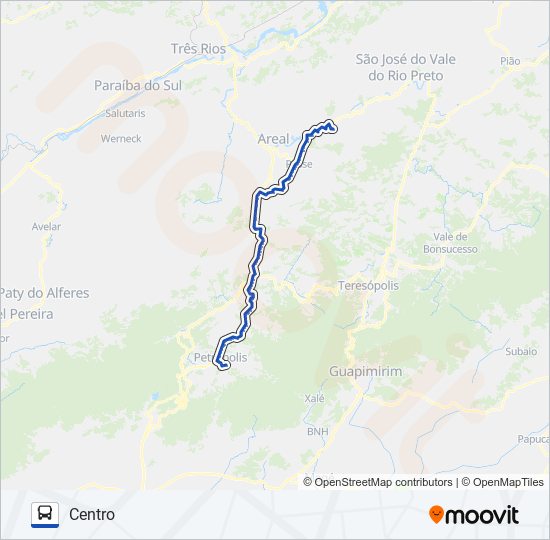 74 (EXECUTIVO) bus Line Map