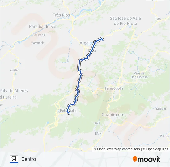 74 (EXECUTIVO) Bus Line Map