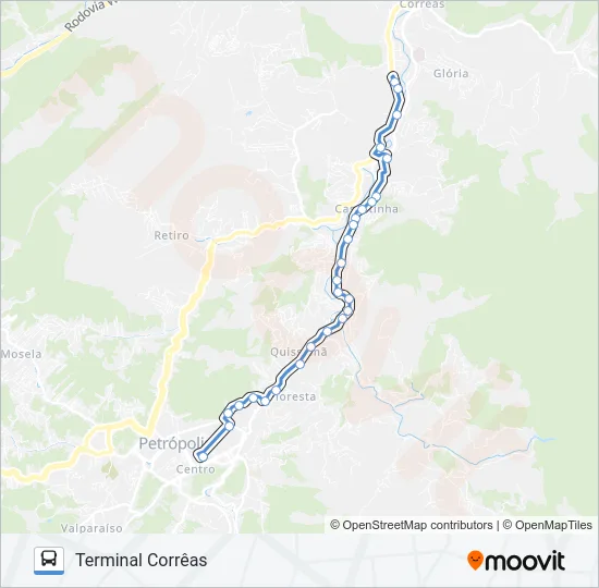 300 Bus Line Map
