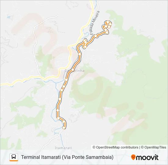 301 Bus Line Map