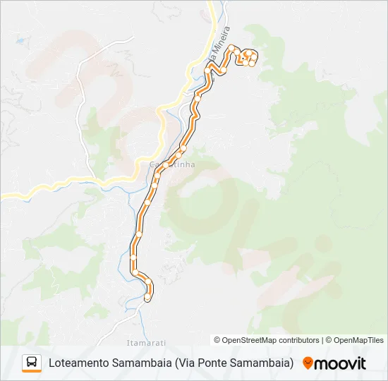 301 Bus Line Map