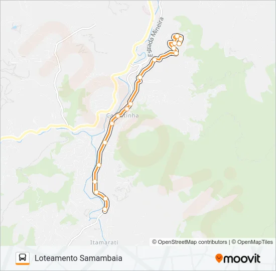 301 Bus Line Map