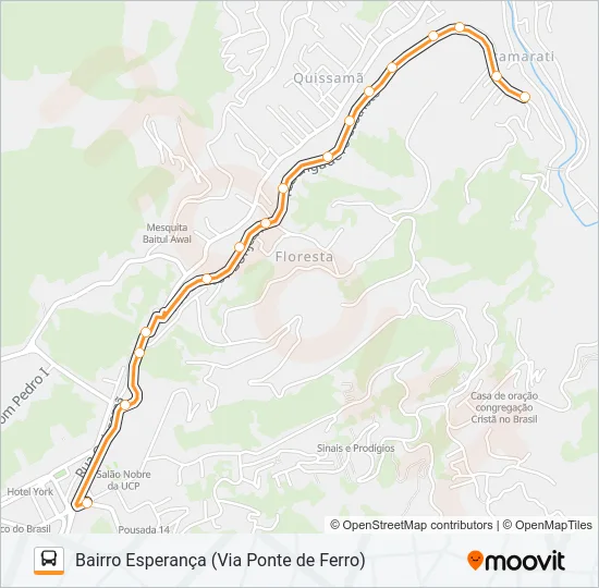 306 Bus Line Map