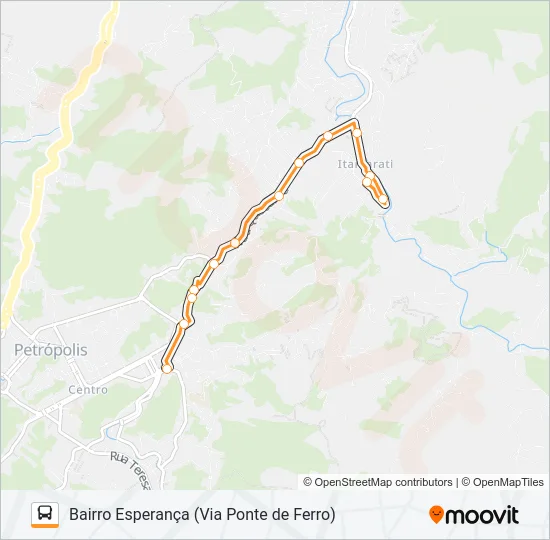 306 Bus Line Map