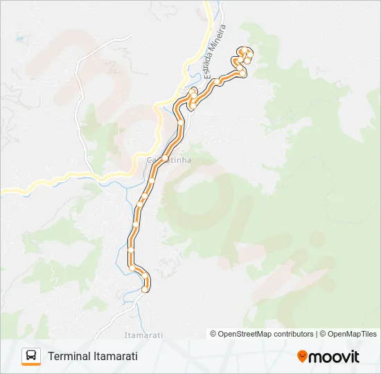 307 Bus Line Map