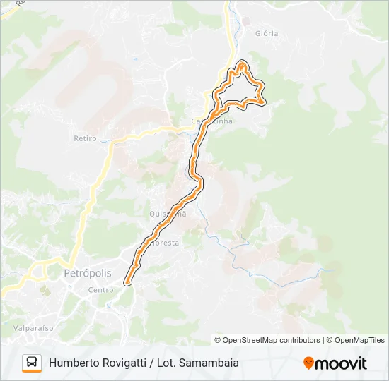 312 Bus Line Map