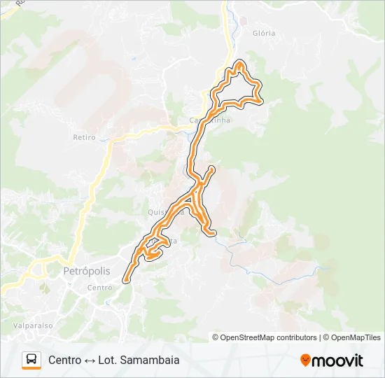 312 Bus Line Map
