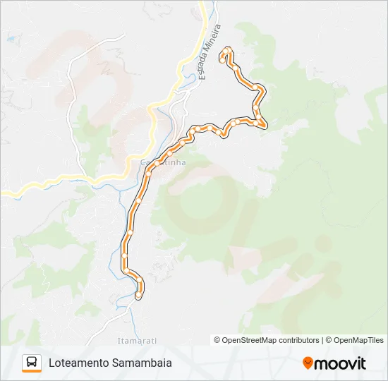 314 Bus Line Map