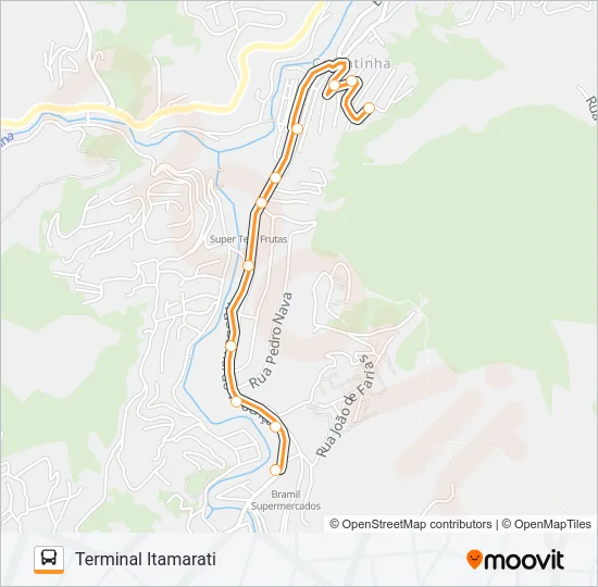 315 Bus Line Map