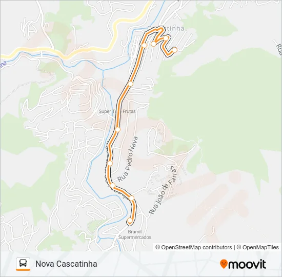 315 Bus Line Map