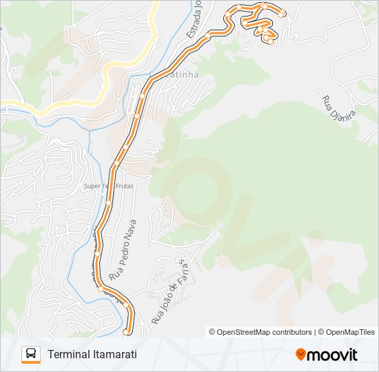 318 bus Line Map