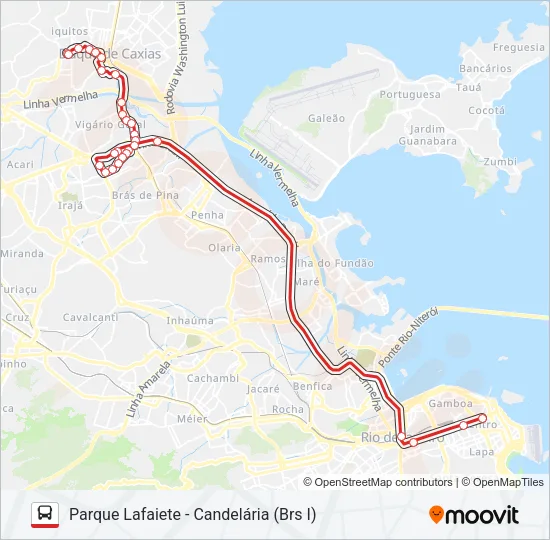 1950C (EXECUTIVO) Bus Line Map