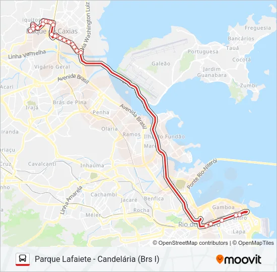 1950C (EXECUTIVO) Bus Line Map