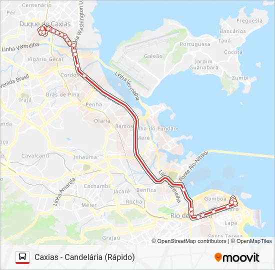2102C (EXECUTIVO) Bus Line Map