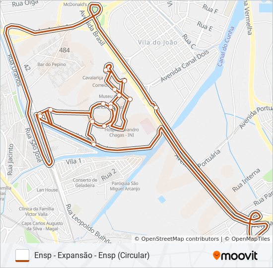 bonsucesso expansão via campus manguinhos Route: Schedules, Stops & Maps -  Expansão (Updated)