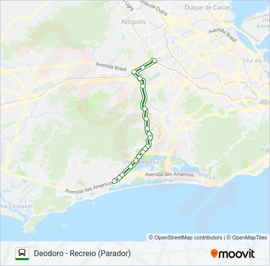 51 Bus Line Map