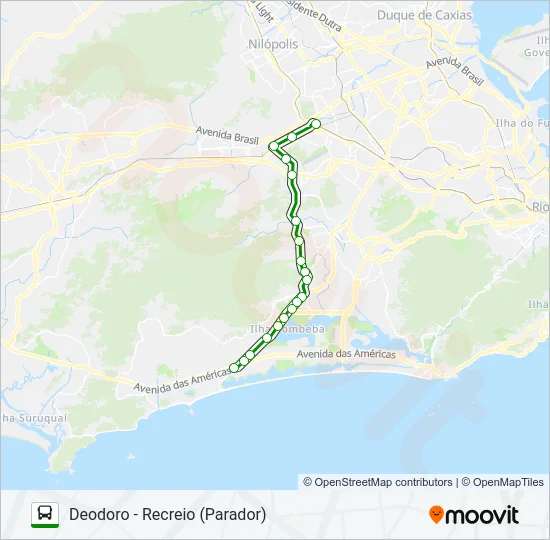 51 Bus Line Map