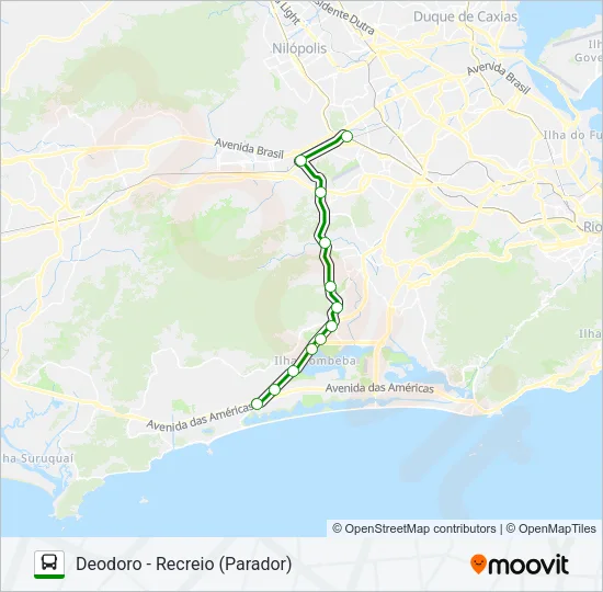 51 Bus Line Map