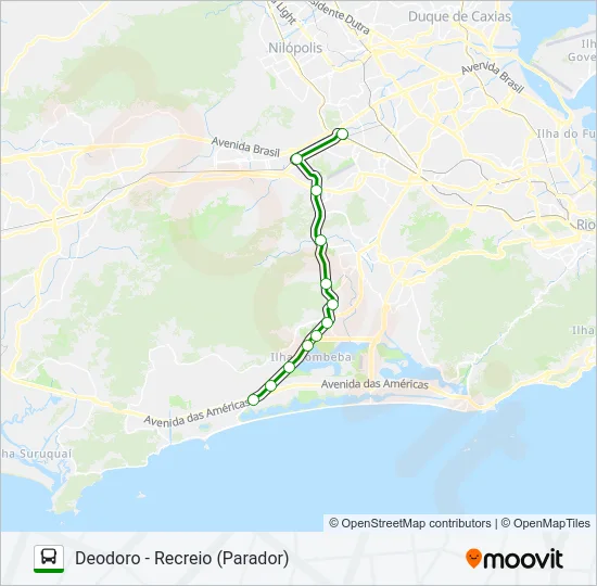 51 Bus Line Map