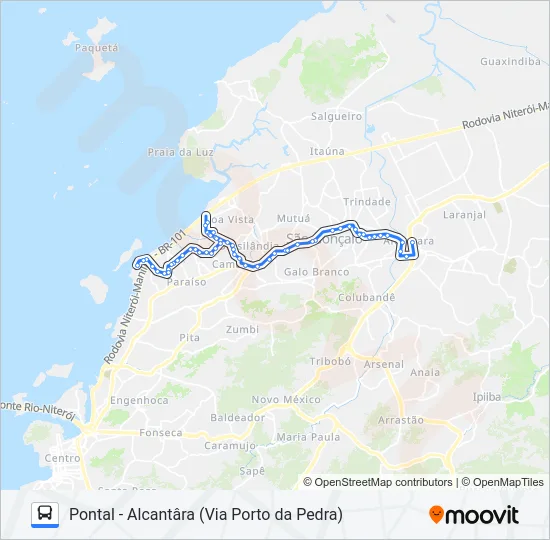 42 Bus Line Map