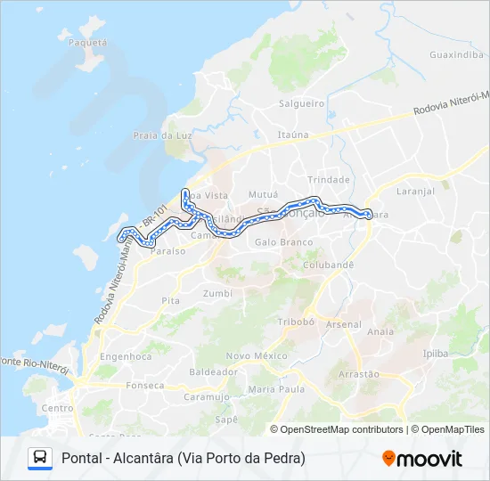42 Bus Line Map