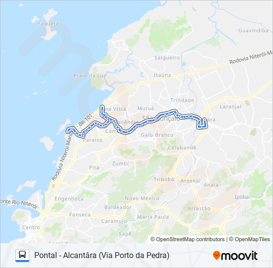 Rota da linha 42b: horários, paradas e mapas - Alto De Olaria