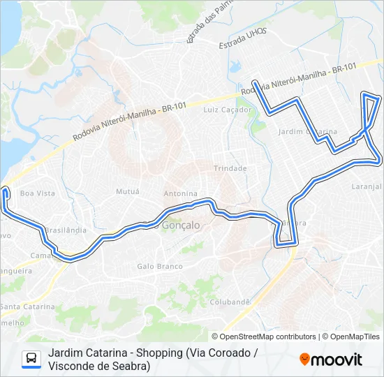 14C Bus Line Map